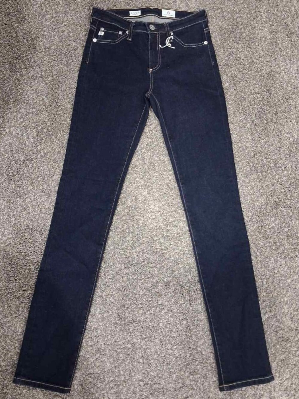 AG Adriano Goldschmied B-Type 02 Cigarette Jeans – Dark Indigo – Size 23x30 (NWO